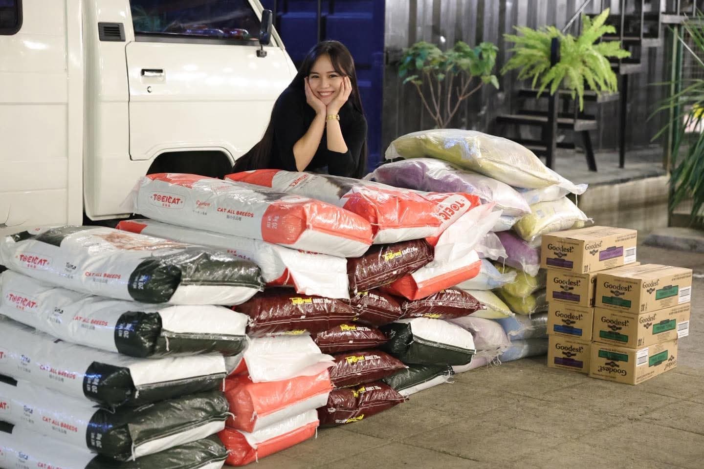 Community sponsor with major donation haul